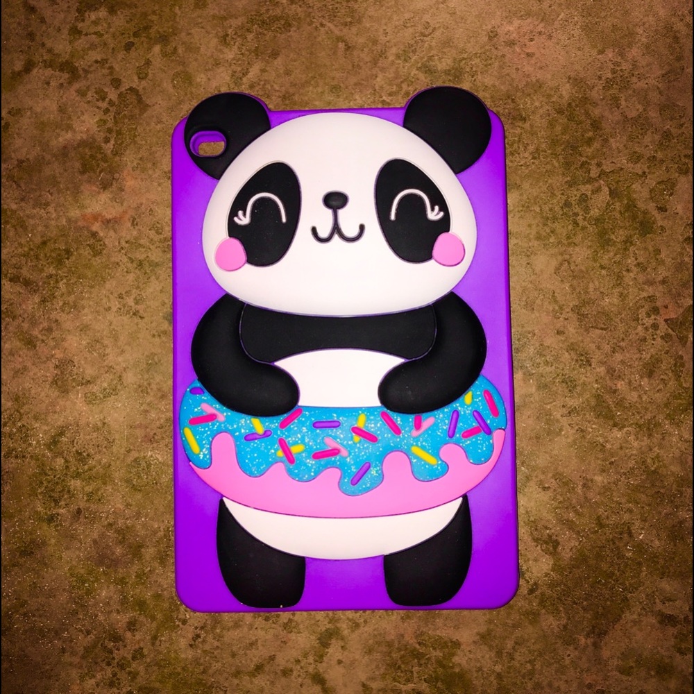 Protective, rubber Panda case for IPad Mini 2